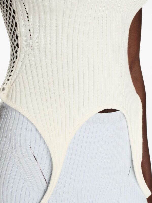 Off-White racerback flared minidress - Image 2