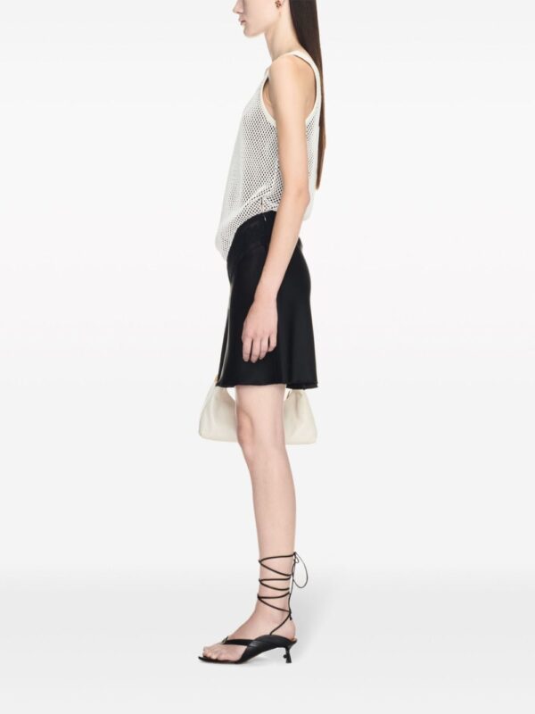 Off-White layered satin minidress - Image 3