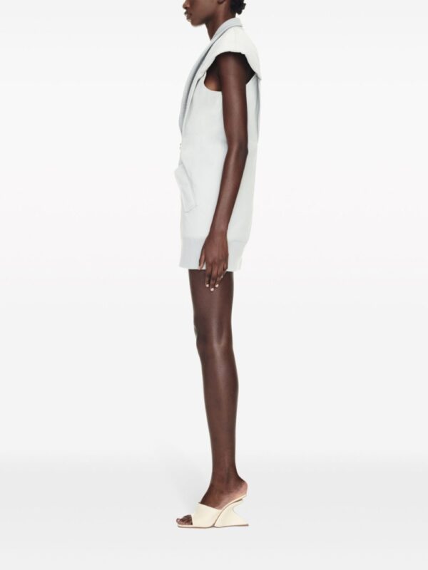 Off-White Co S/S sleeveless padded minidress - Image 4