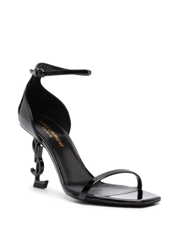 Saint Laurent  Opyum 85mm patent leather sandals - Image 2