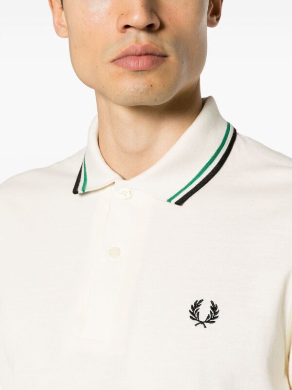 Fred Perry logo-embroidered cotton polo shirt - Image 5