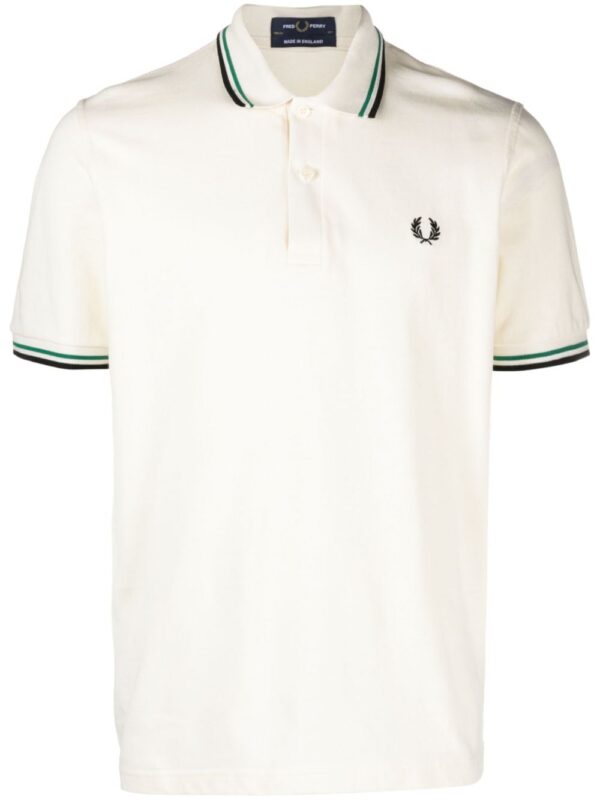 Fred Perry logo-embroidered cotton polo shirt