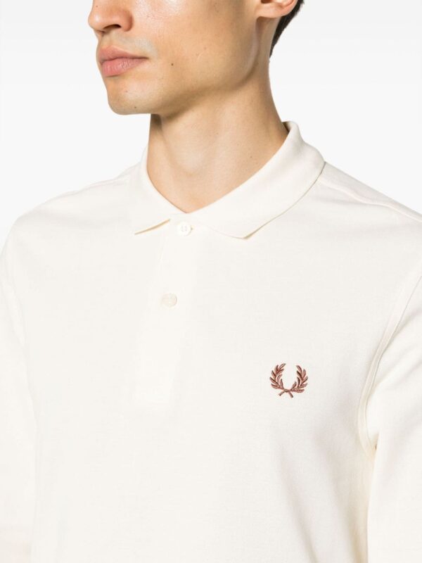 Fred Perry logo-embroidered cotton polo shirt - Image 5