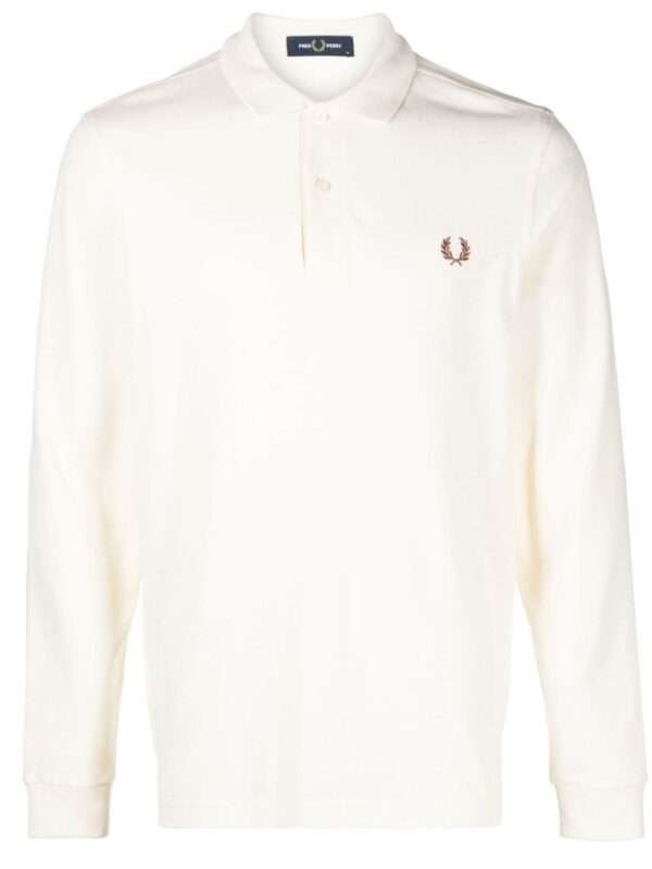 Fred Perry logo-embroidered cotton polo shirt