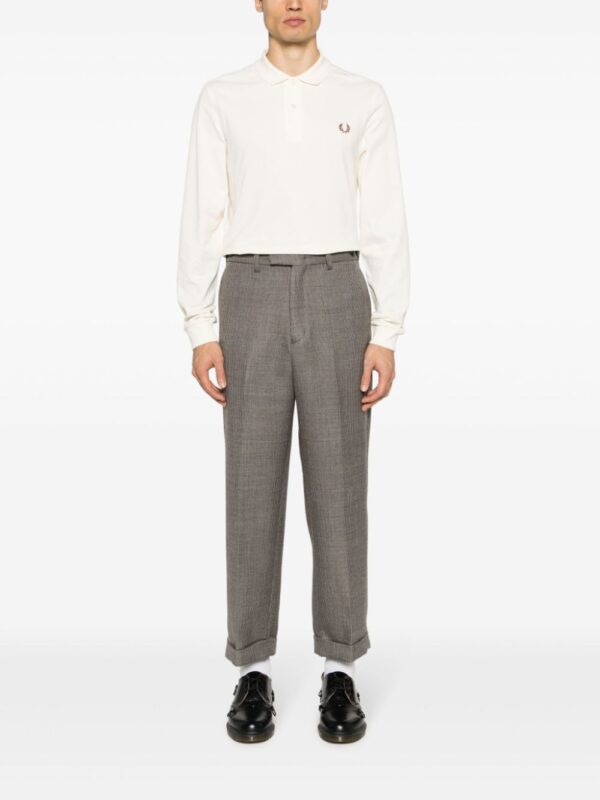 Fred Perry logo-embroidered cotton polo shirt - Image 2