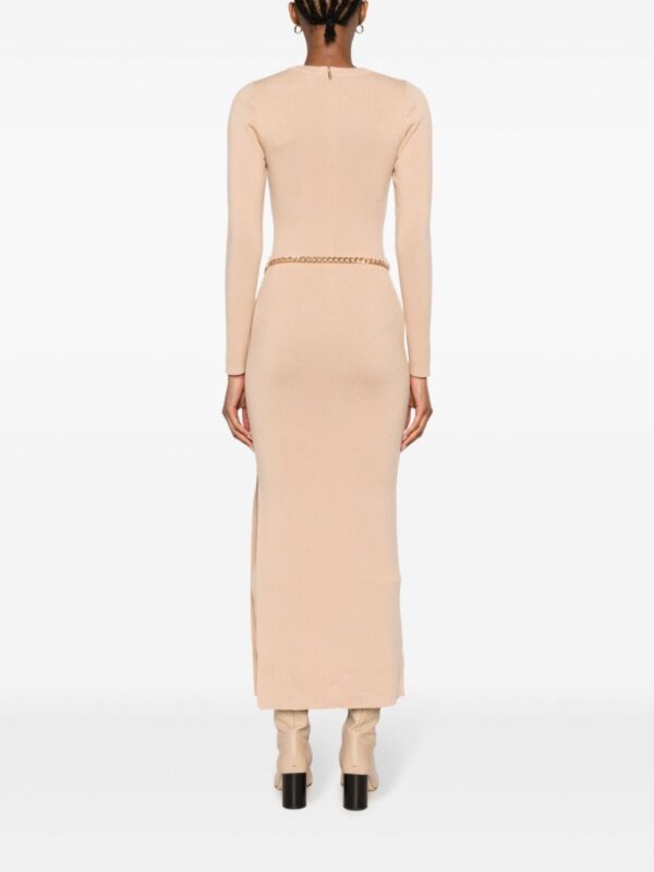Michael Kors long-sleeve belted midi dress - Image 4