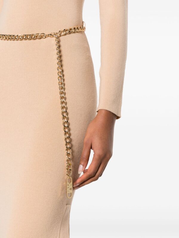Michael Kors long-sleeve belted midi dress - Image 5