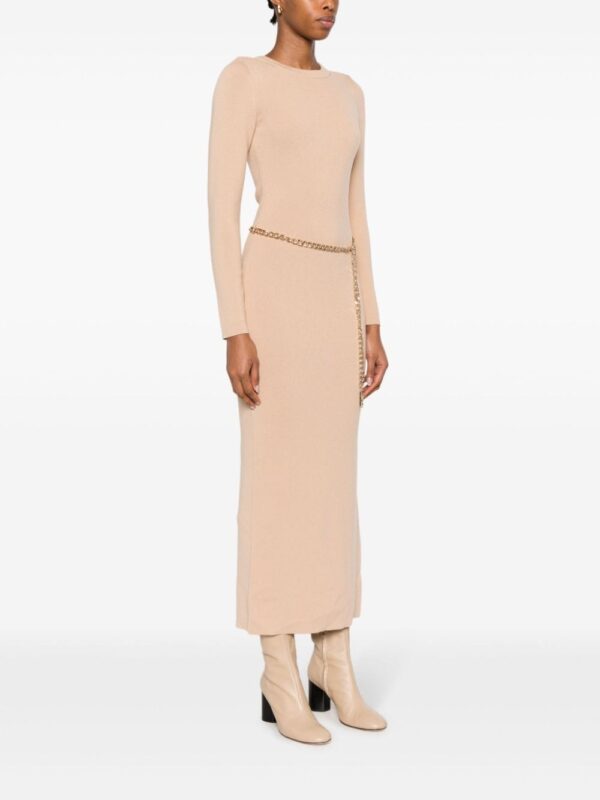 Michael Kors long-sleeve belted midi dress - Image 3