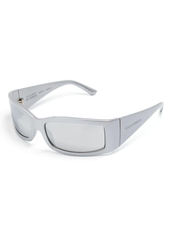 Dolce & Gabbana Eyewear Re-Edition rectangle-frame tinted sunglasses - Image 2