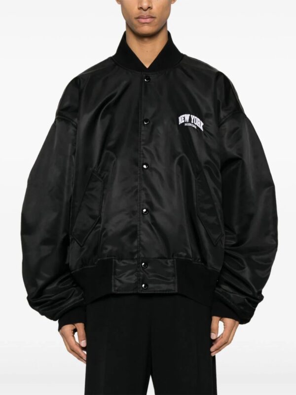Balenciaga  New York-embroidery bomber jacket - Image 2
