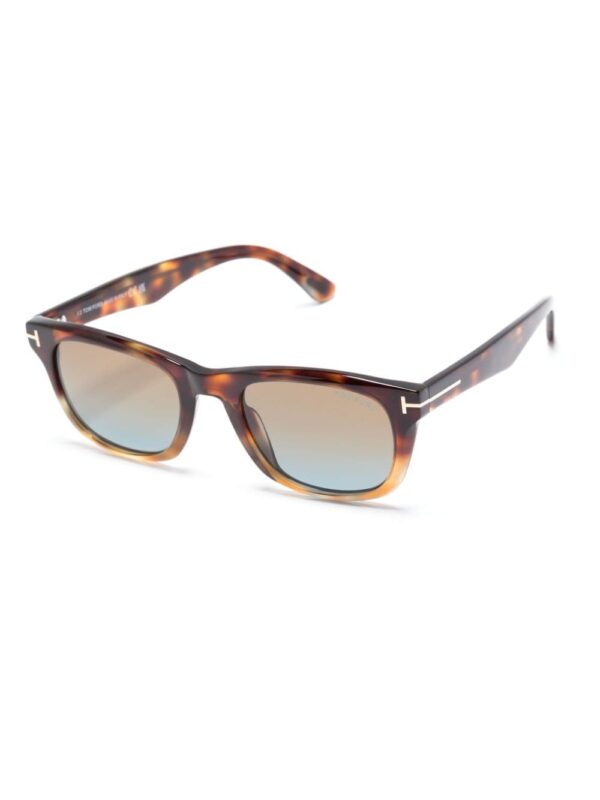 TOM FORD Eyewear tortoiseshell wayfarer-frame glasses - Image 2