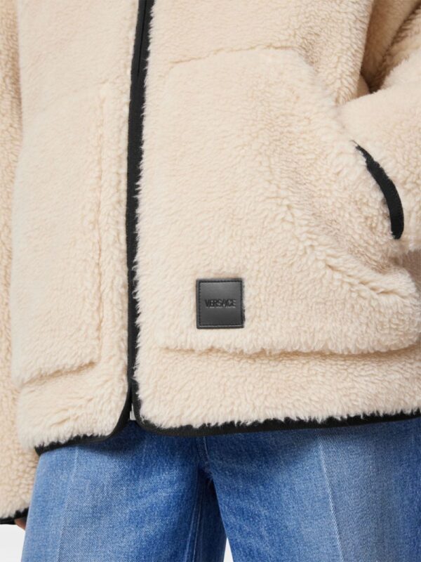 Versace  Barocco-print reversible bomber jacket - Image 4