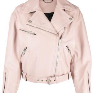 Versace  leather biker jacket