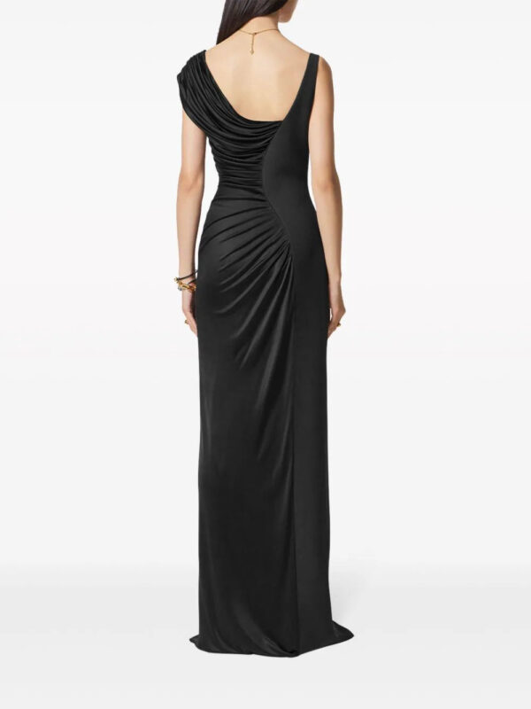 Versace  Medusa '95 draped gown - Image 3