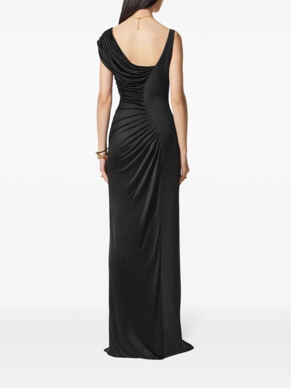 Versace  Medusa '95 draped gown - Image 3