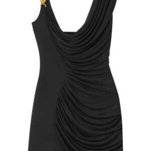 Versace Medusa '95 draped minidress