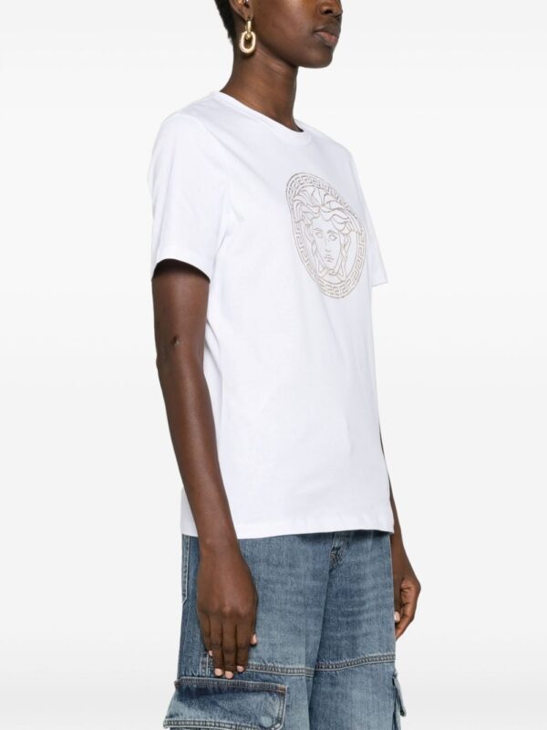 Versace Medusa Head-print cotton T-shirt - Image 3