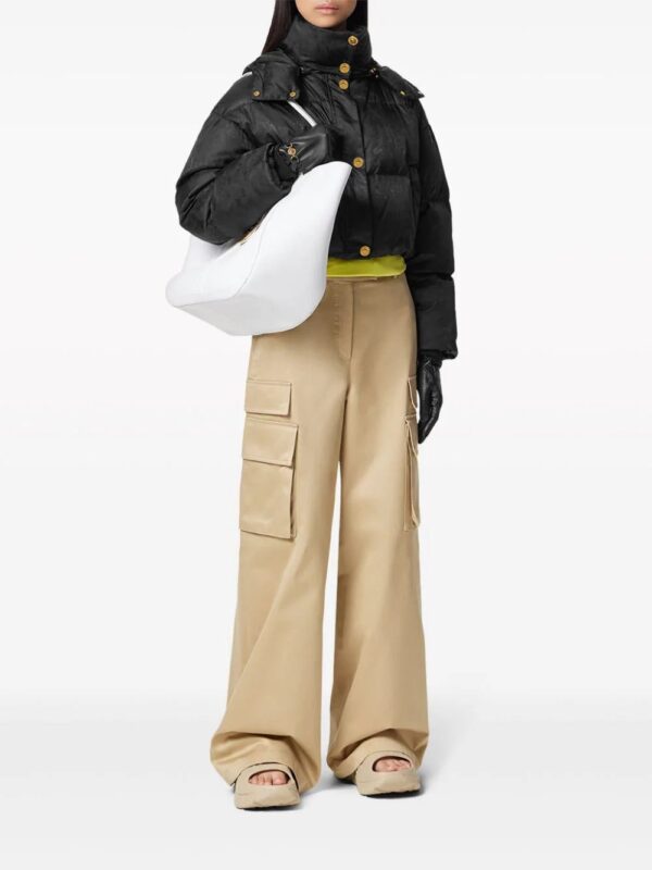 Versace  high-waist wide-leg trousers - Image 2