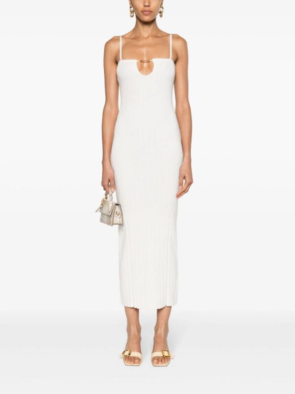 Jacquemus  Sierra ribbed midi dress - Image 2