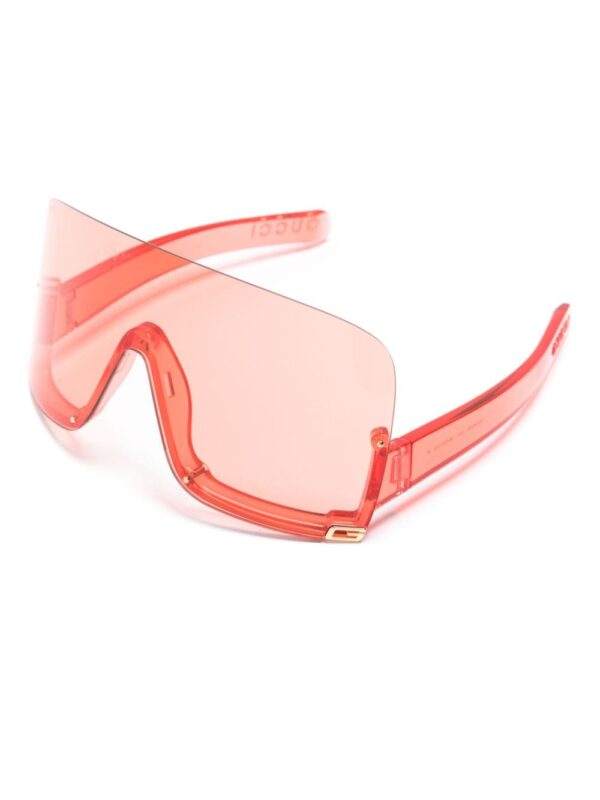 Gucci Eyewear oversized shield-frame sunglasses - Image 2