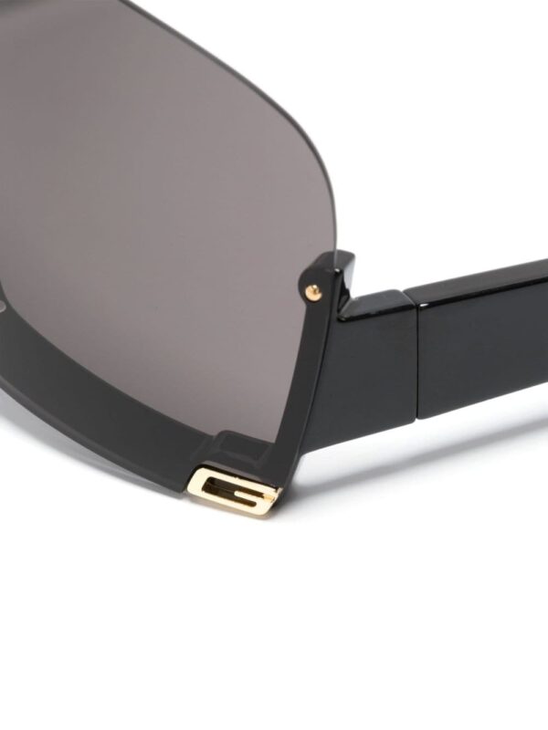 Gucci Eyewear oversized shield-frame sunglasses - Image 3