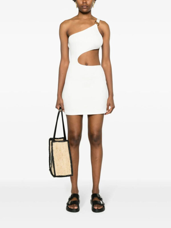 Moschino  one-shoulder cut-out minidress - Image 2