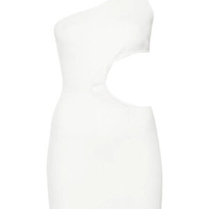 Moschino  one-shoulder cut-out minidress