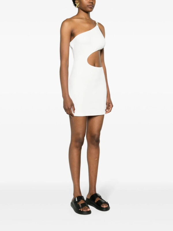 Moschino  one-shoulder cut-out minidress - Image 3