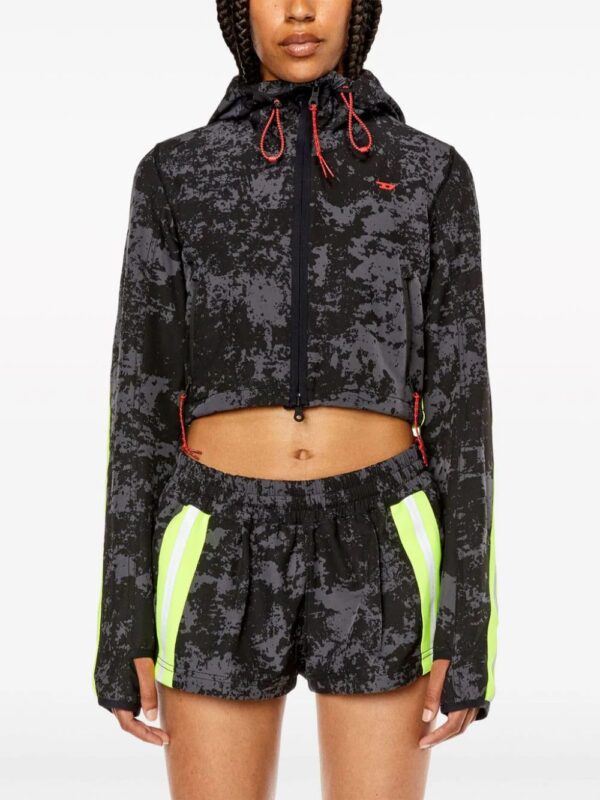 Diesel  Awwt-Cynthia-Wt40 cropped jacket - Image 3