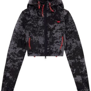Diesel  Awwt-Cynthia-Wt40 cropped jacket