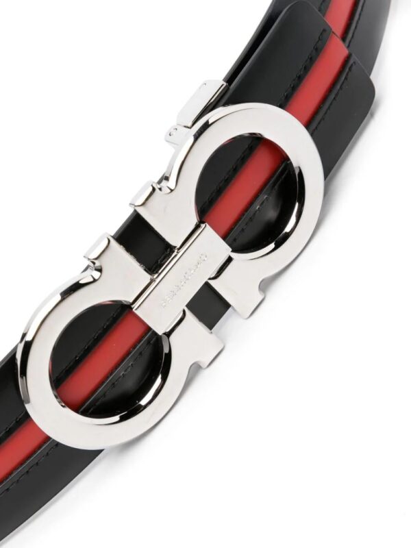 Ferragamo  Gancini-buckle leather belt - Image 2