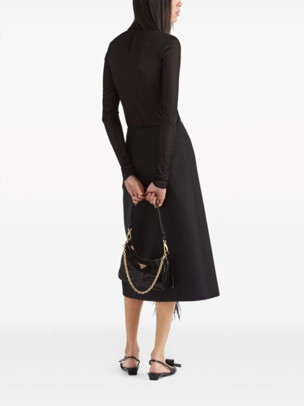 Prada Gazar triangle-logo bodysuit - Image 3