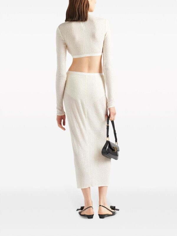 Prada sequinned cropped top - Image 3