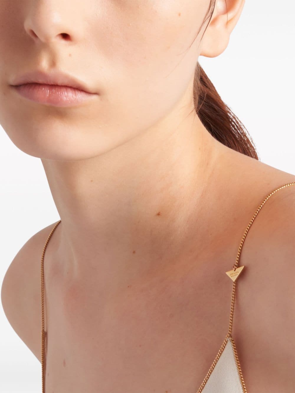 Prada Sablé cropped camisole top - Image 5
