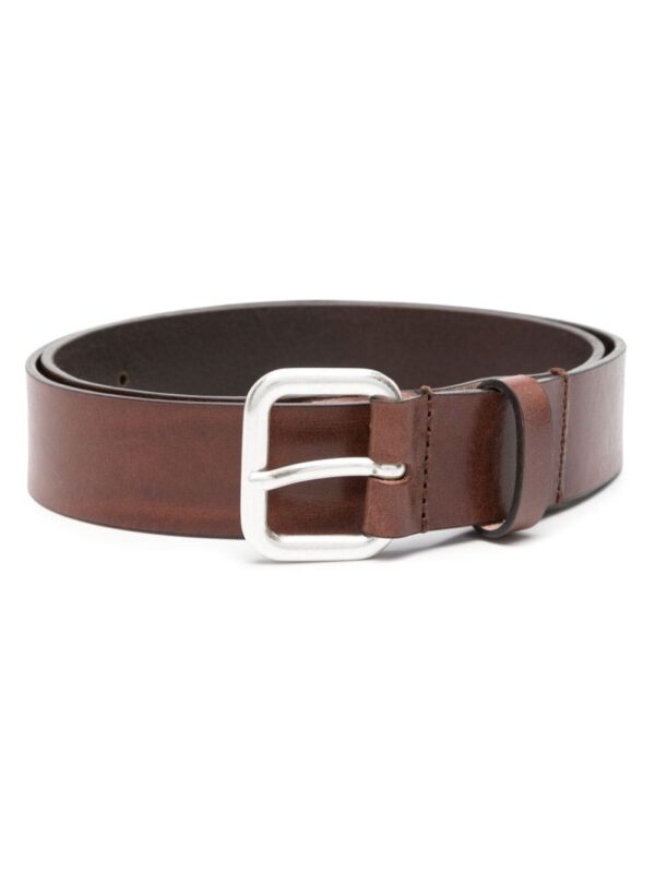 Louis Vuitton Oval-D logo-plaque leather belt