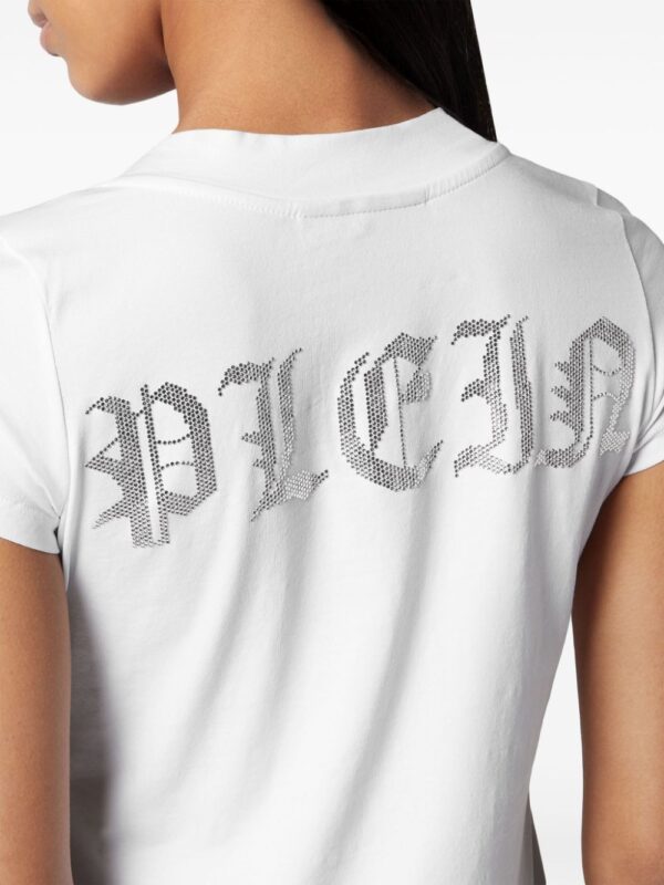Philipp Plein rhinestone-embellished T-shirt dress - Image 4