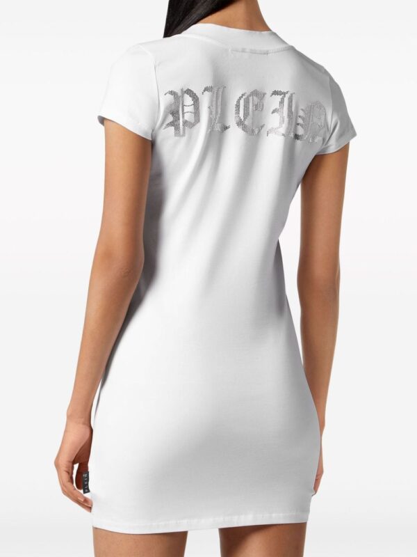 Philipp Plein rhinestone-embellished T-shirt dress - Image 3
