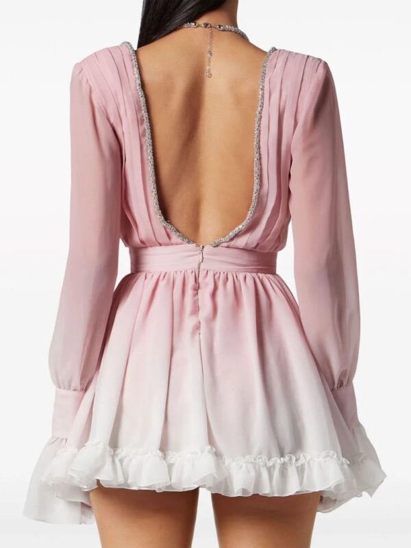 Philipp Plein  ombré-effect mini dress - Image 3