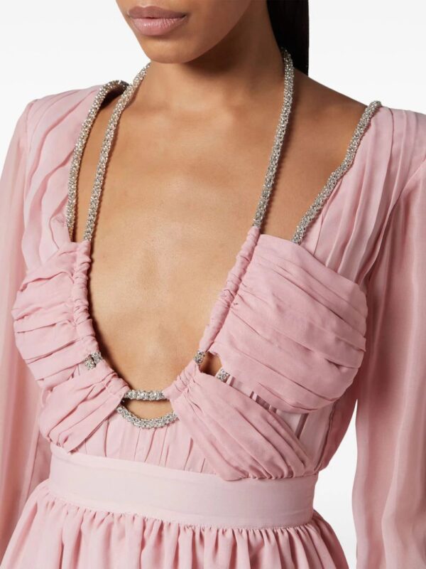 Philipp Plein  ombré-effect mini dress - Image 4