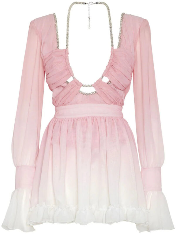 Philipp Plein  ombré-effect mini dress