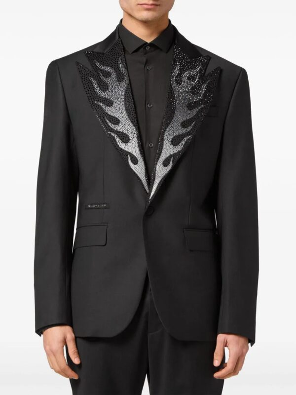 Philipp Plein  Flame single-breasted blazer - Image 3