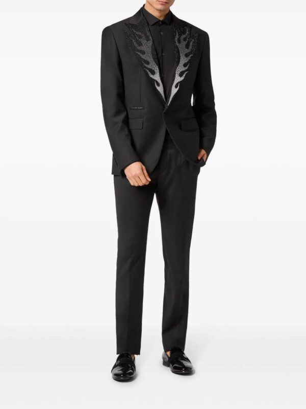 Philipp Plein  Flame single-breasted blazer - Image 2