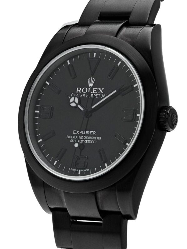 Rolex 2012 pre-owned Explorer Mad Paris 39mm - Image 4