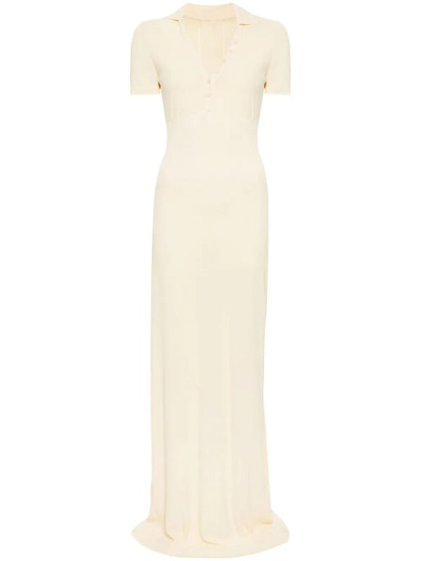 Jacquemus  La Robe Yauco knitted maxi dress