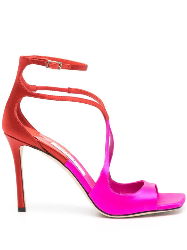 Jimmy Choo  Azia 95mm satin sandals