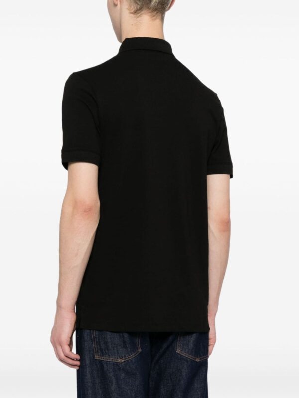 HUGO logo-appliqué cotton polo shirt - Image 4