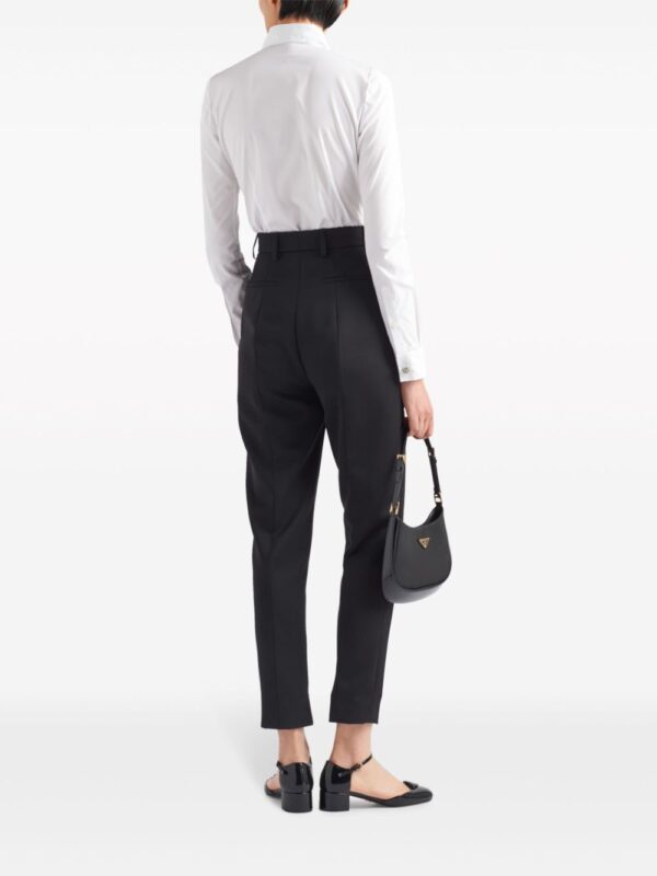Prada  jewel-buttons poplin shirt - Image 3