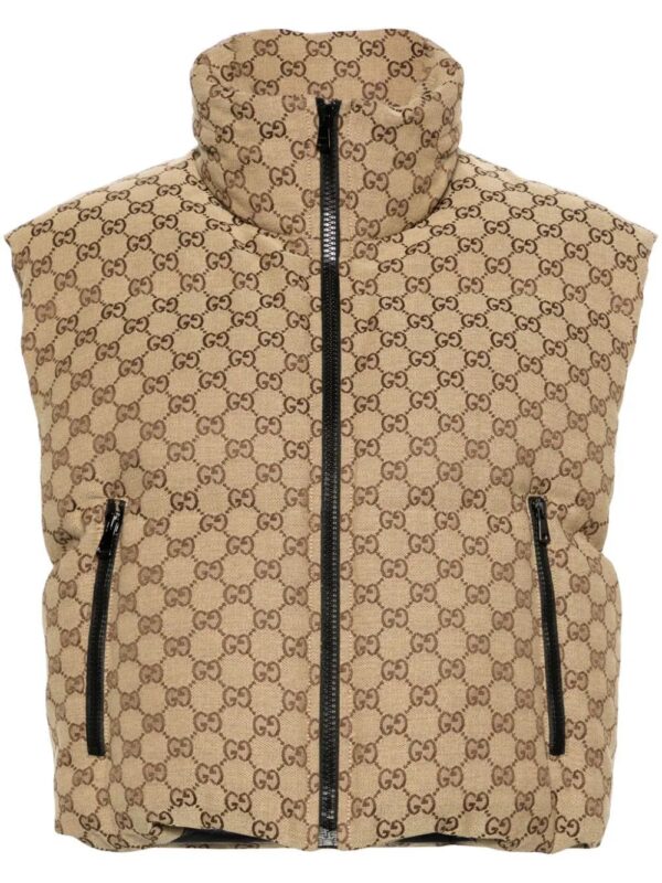 Gucci  GG Supreme padded gilet