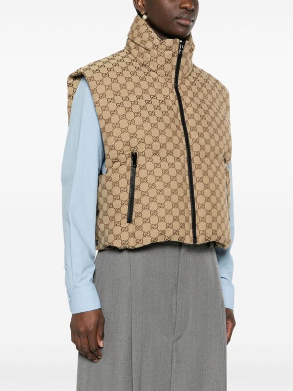 Gucci  GG Supreme padded gilet - Image 3