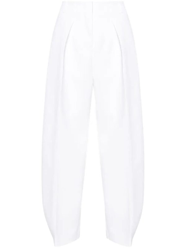 Jacquemus  Ovalo pleated palazzo pants